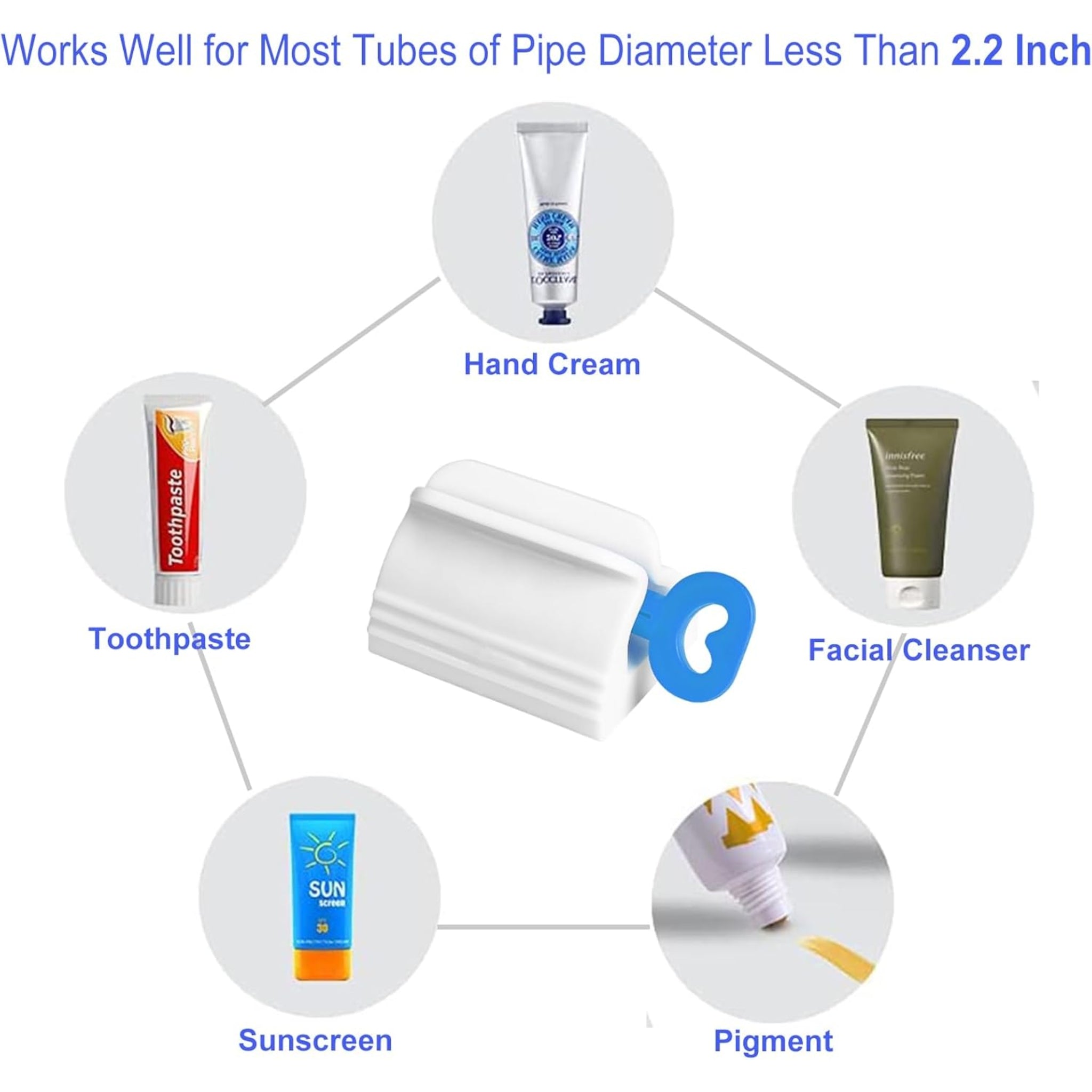 6 Pcs Toothpaste Tube Squeezers