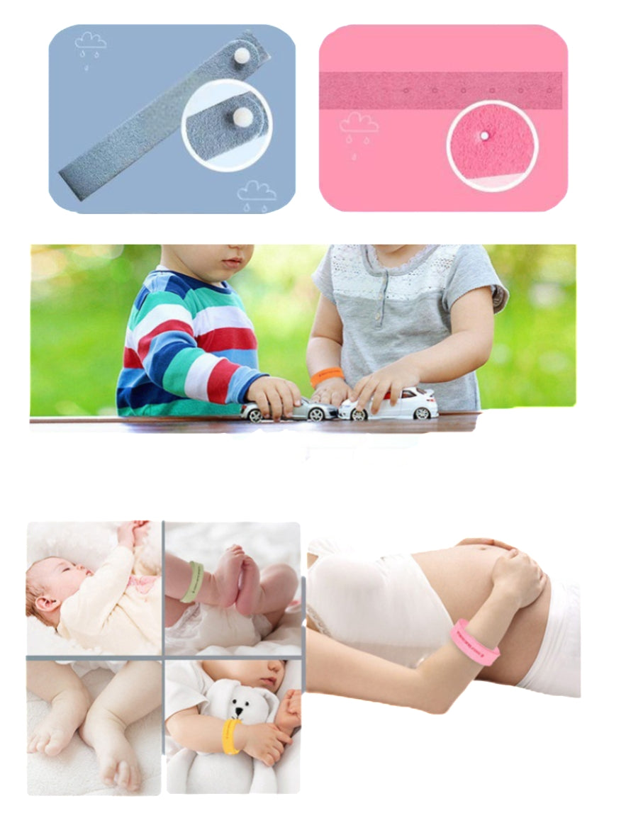 Mosquito-Repellent Fibre Bracelet