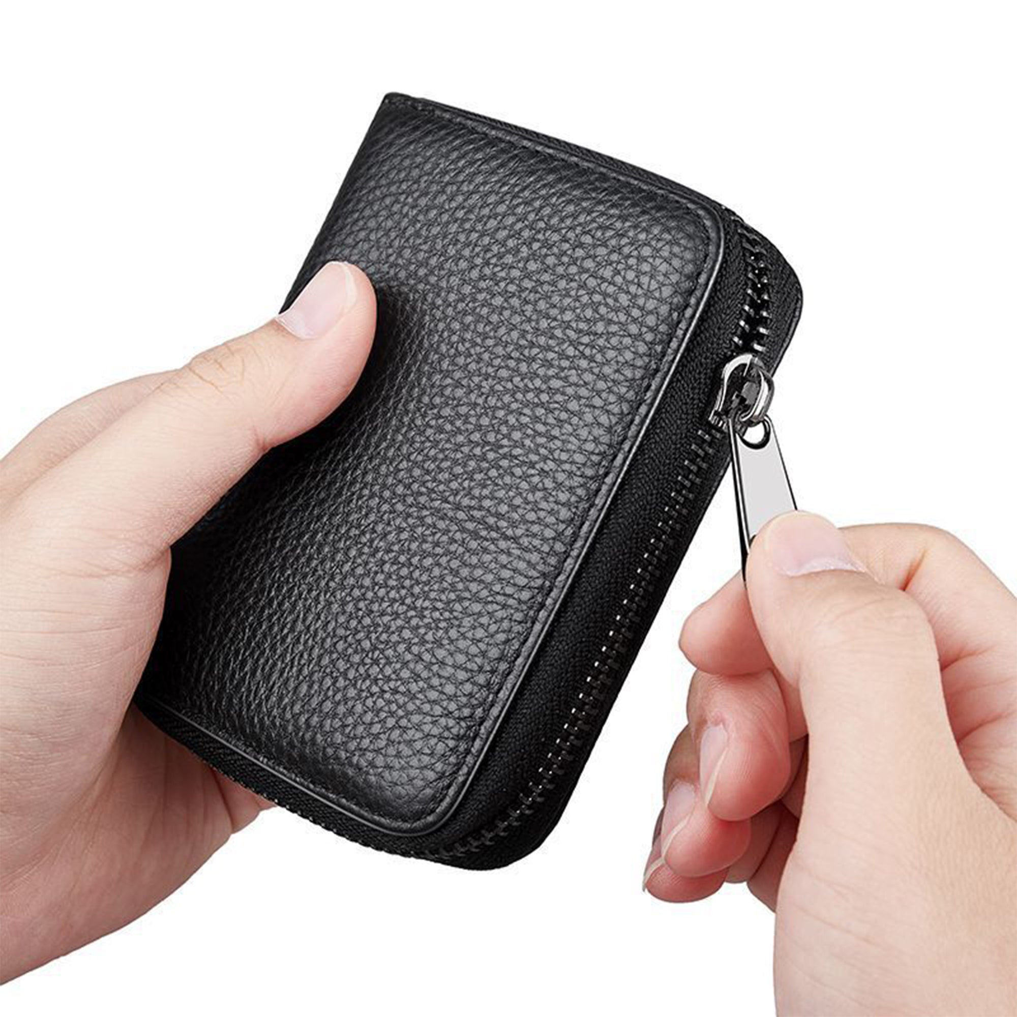 Leather Credit Card Holder/ Travel Passport Wallet