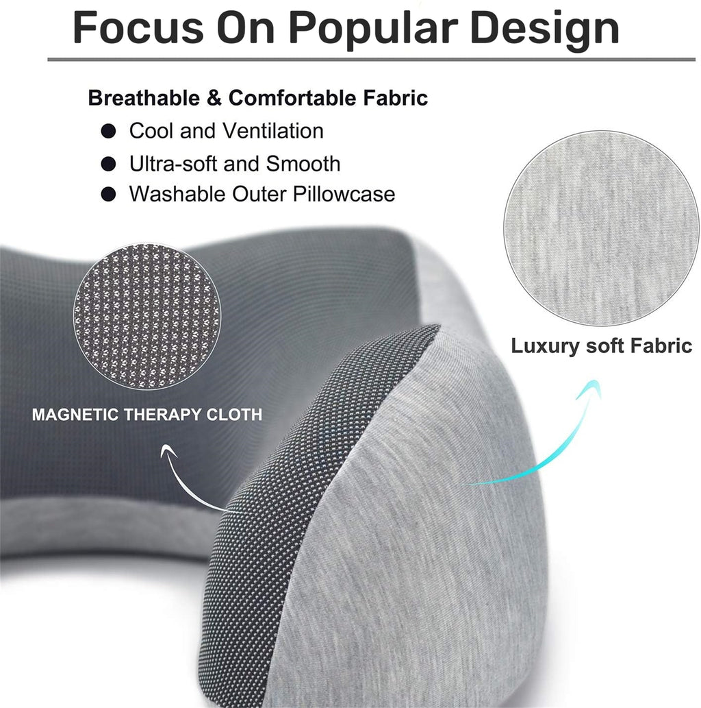 Memory Foam Travel Neck Pillow