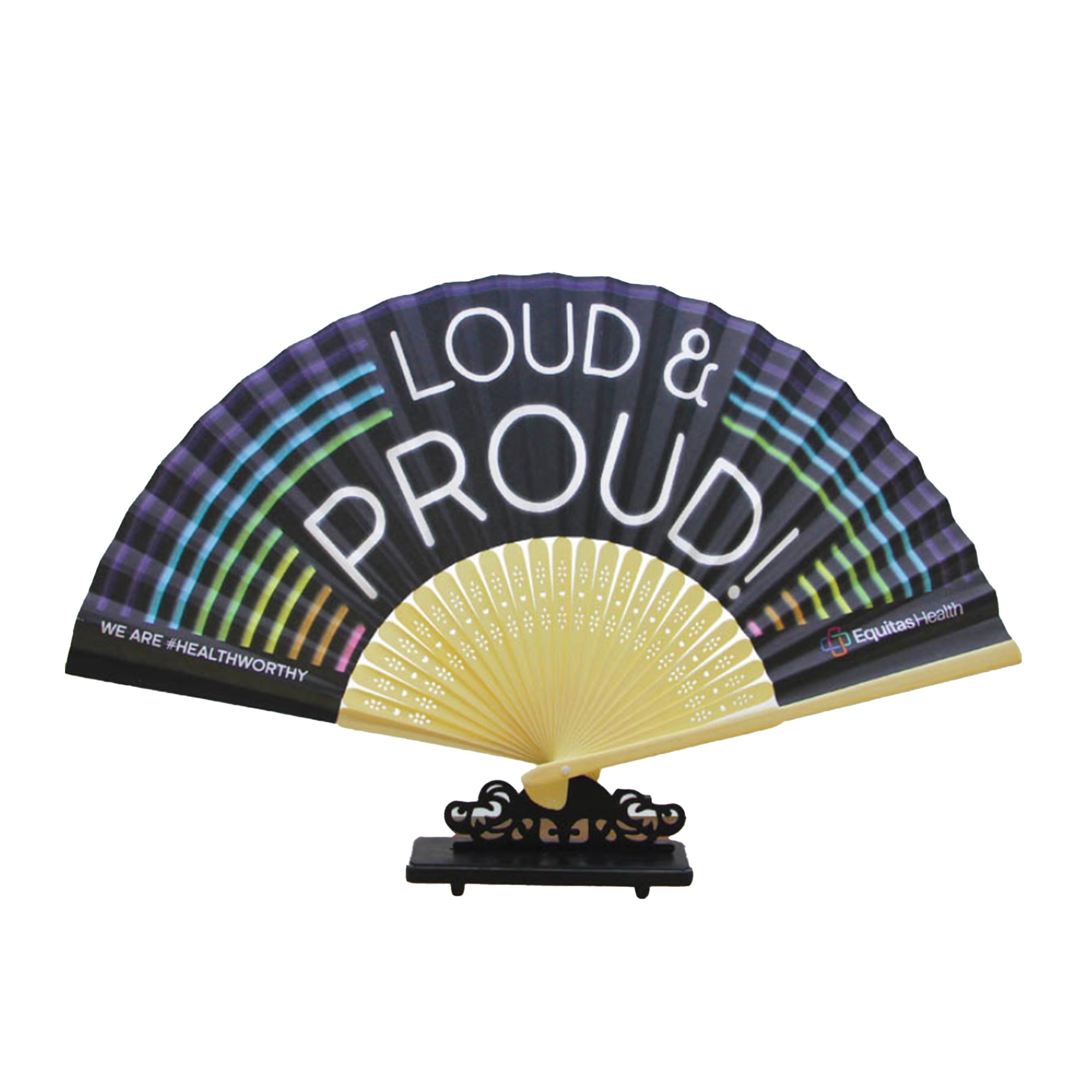 Bamboo Folding Paper Fan