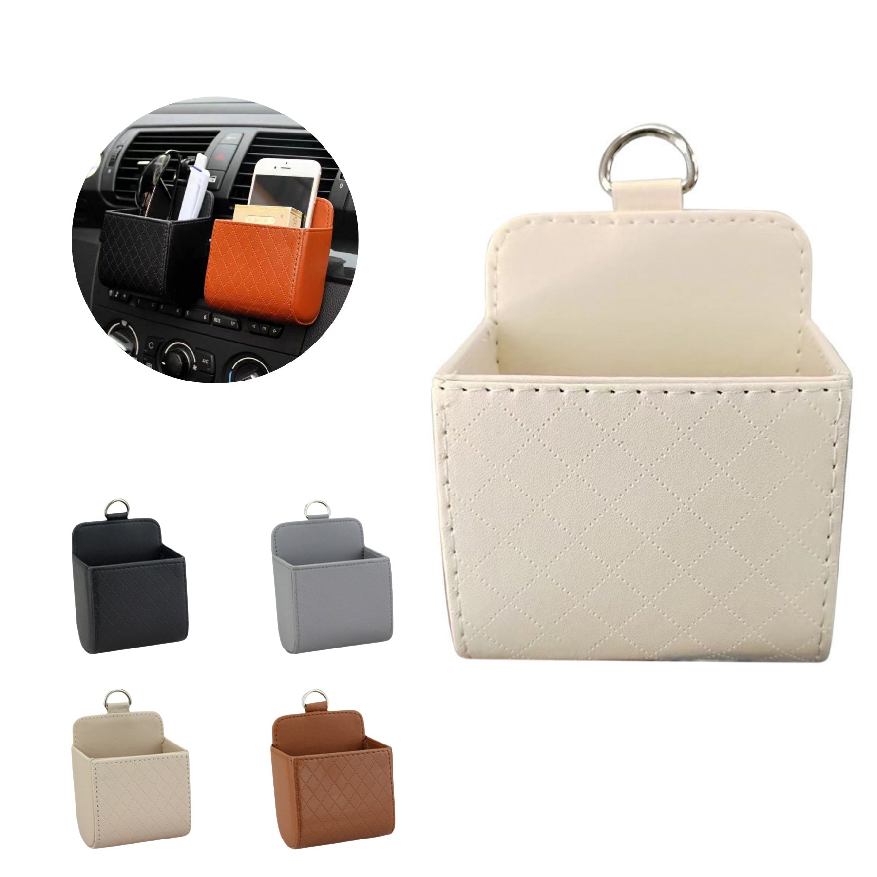 Car Air Vent Storage Box