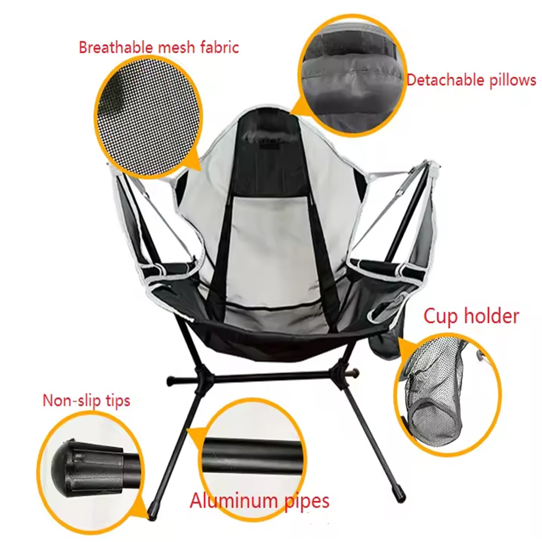 Hammock Rocking Camping Chair