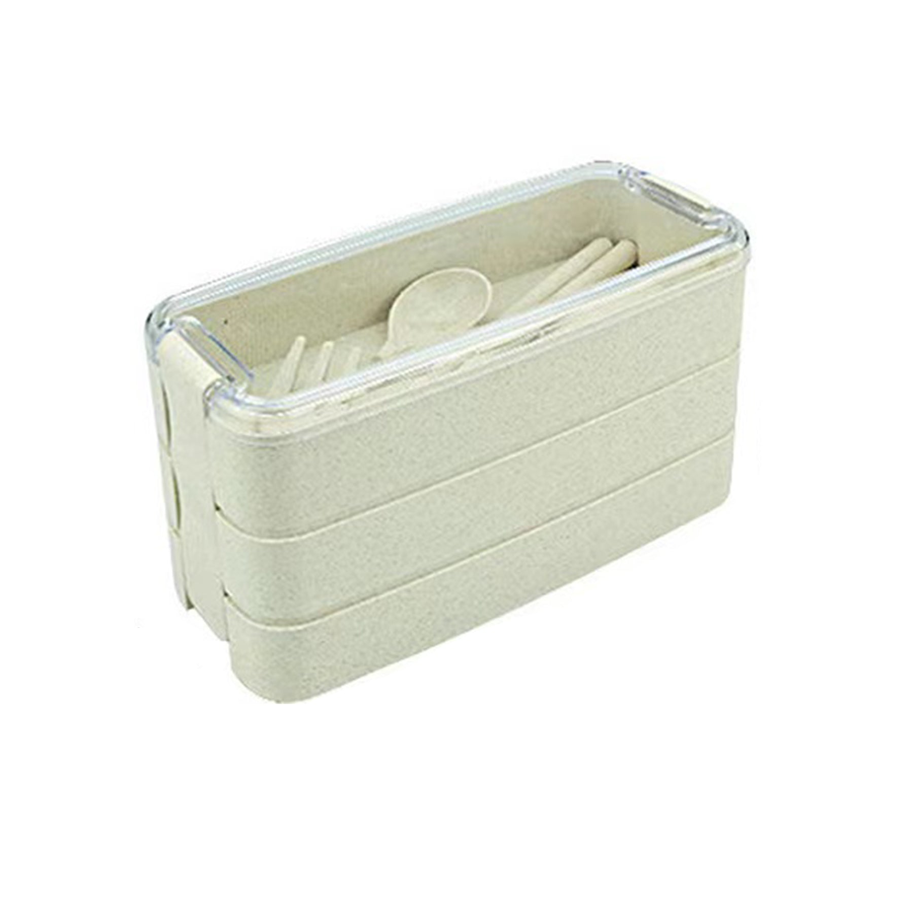 3-Layer Wheat Straw Lunch Box