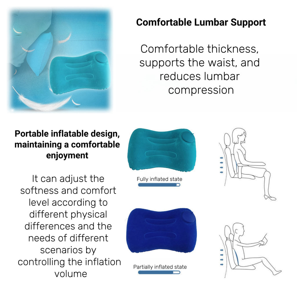 Press - type Automatic Inflatable Pillow