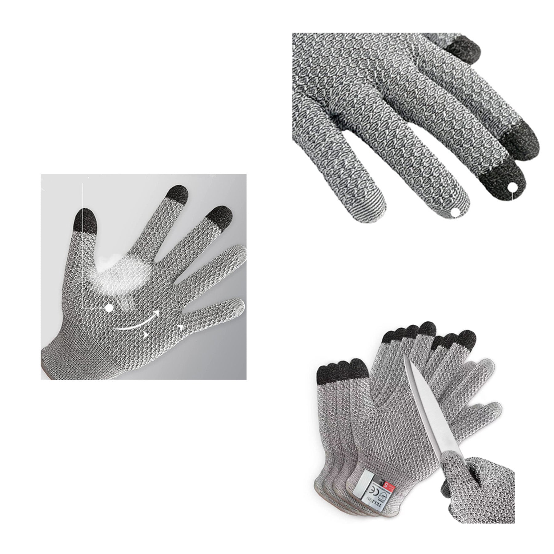 Cut-Resistant Slaughter Fish Cutting Gloves