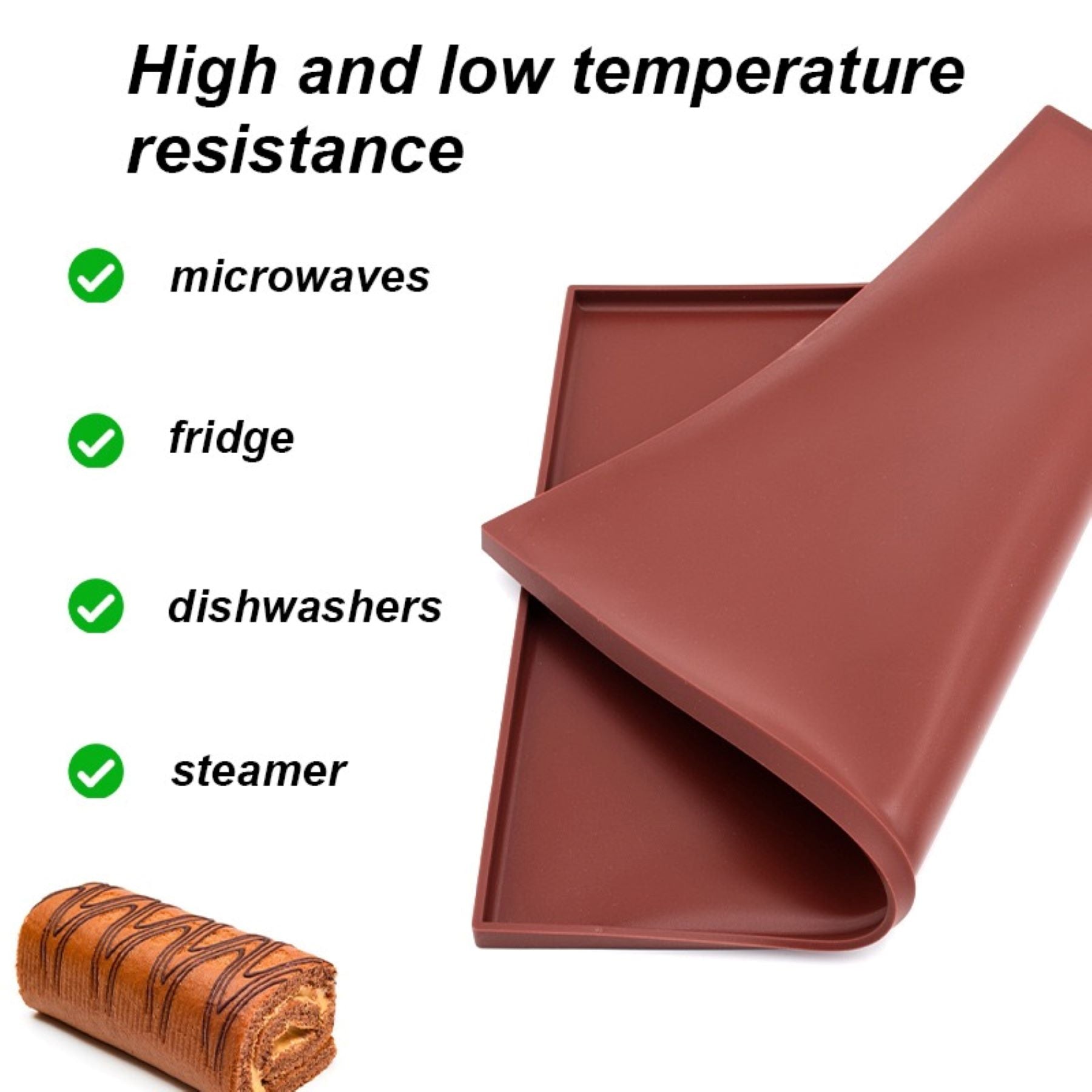 Silicone Swiss Roll Pad