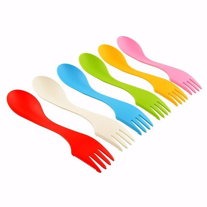 Multi-Functional Plastic Knife Fork And Spoon