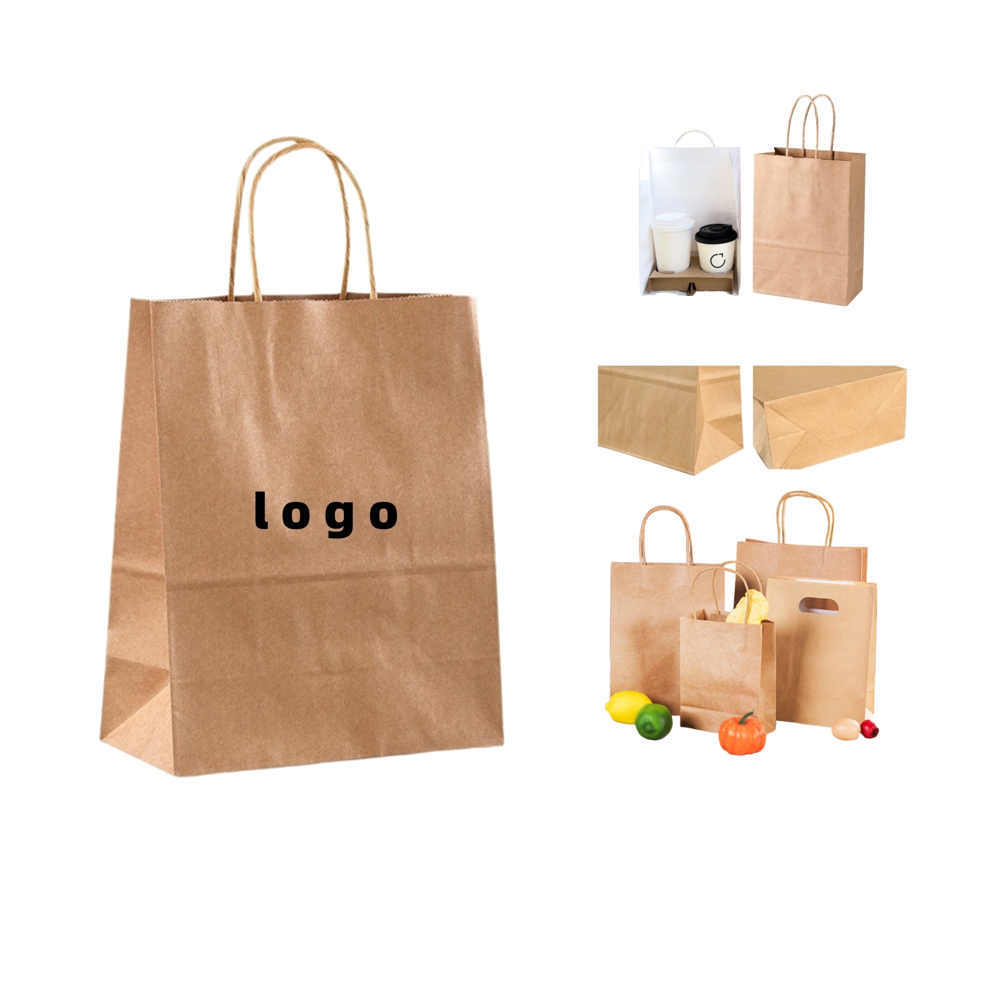 Kraft Paper Tote Bag
