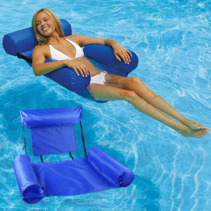 Inflatable Floating Water Hammock Float Pool Bed