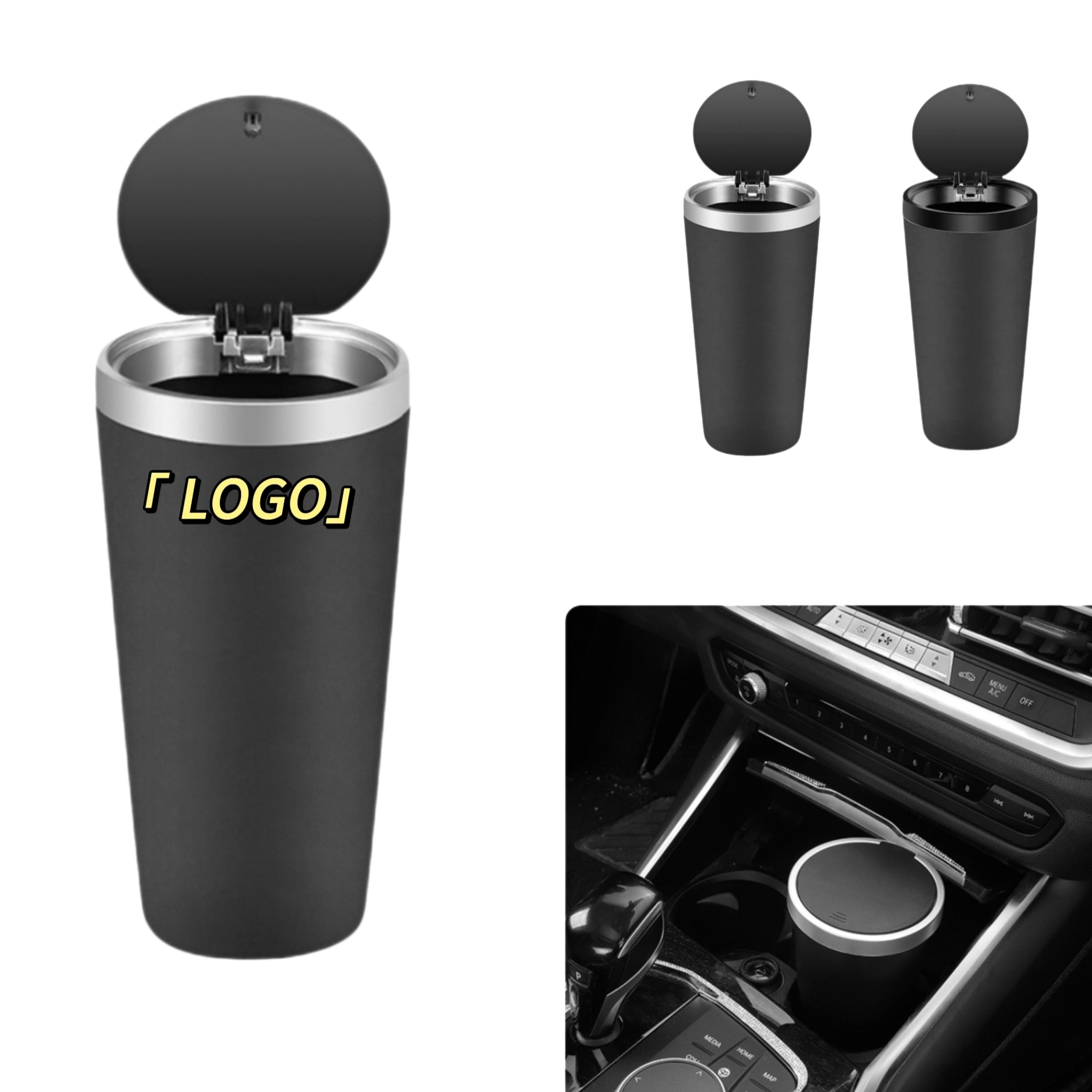 Car - mounted Trash Bin
