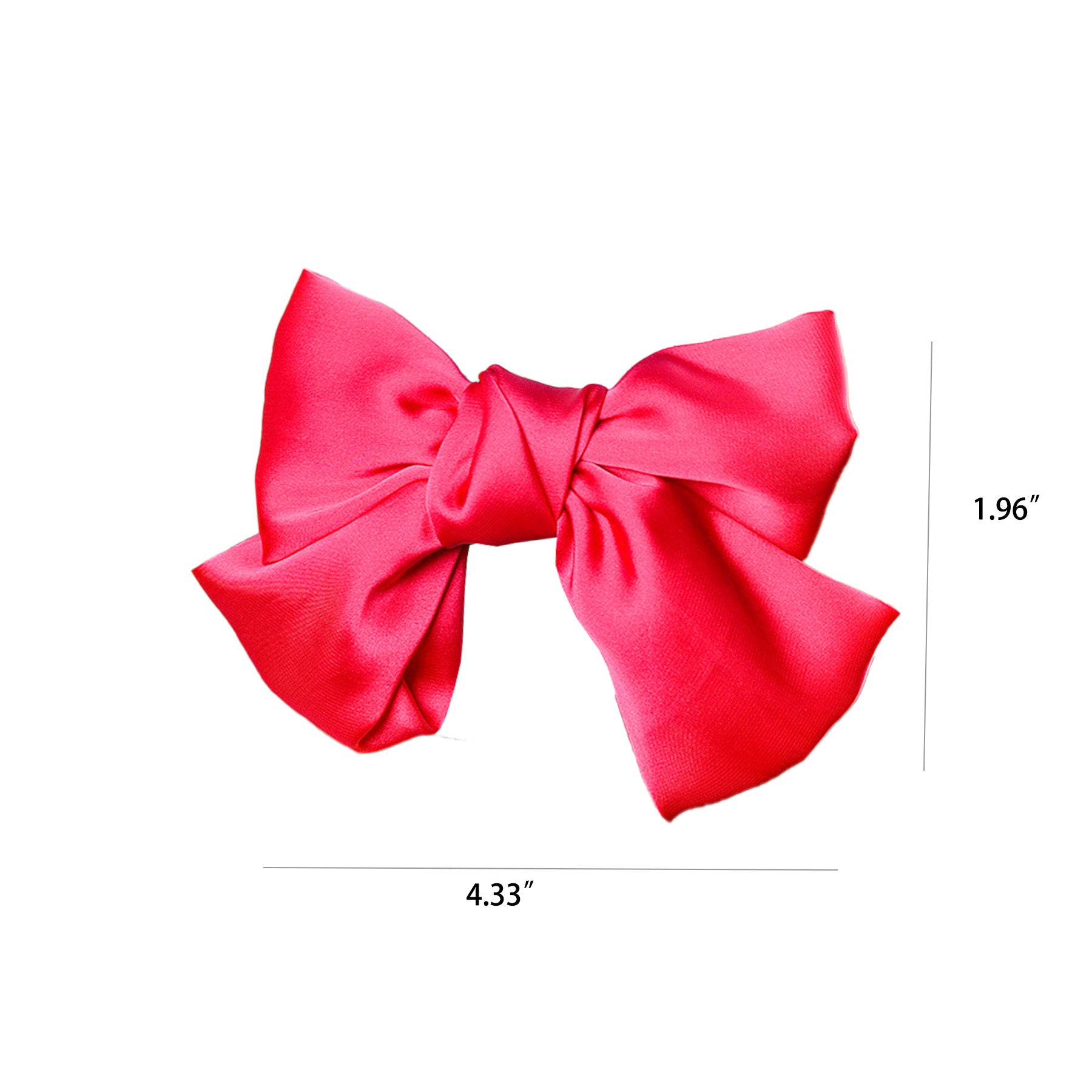 Custom Bow Satin Hairpin For Women