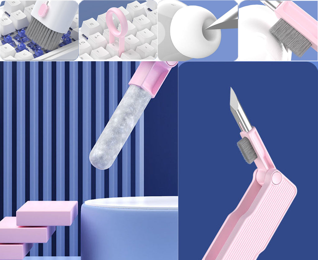 Computer Keyboard Multi-Function Cleaning Brush