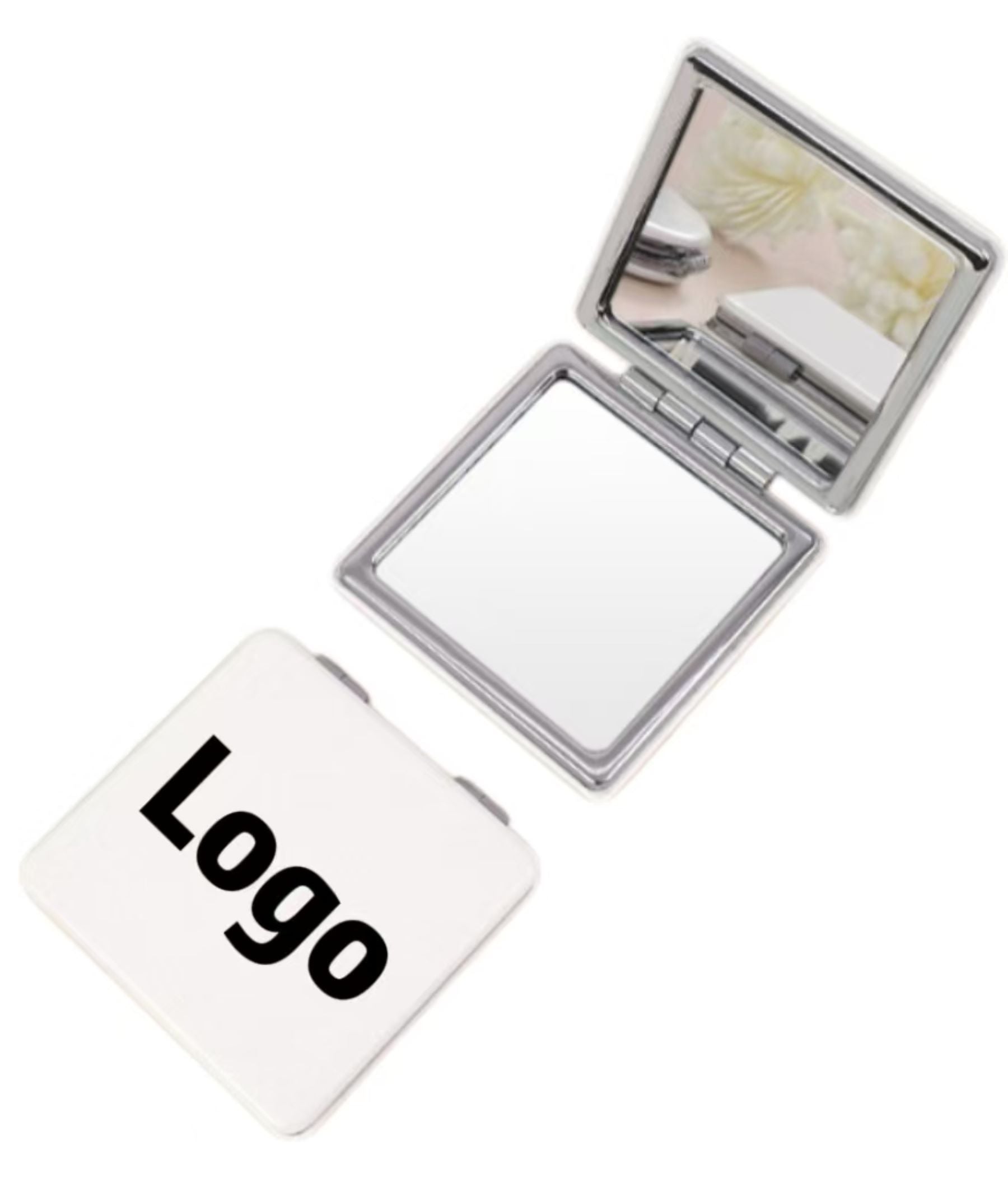 Double-Sided Portable Mirror