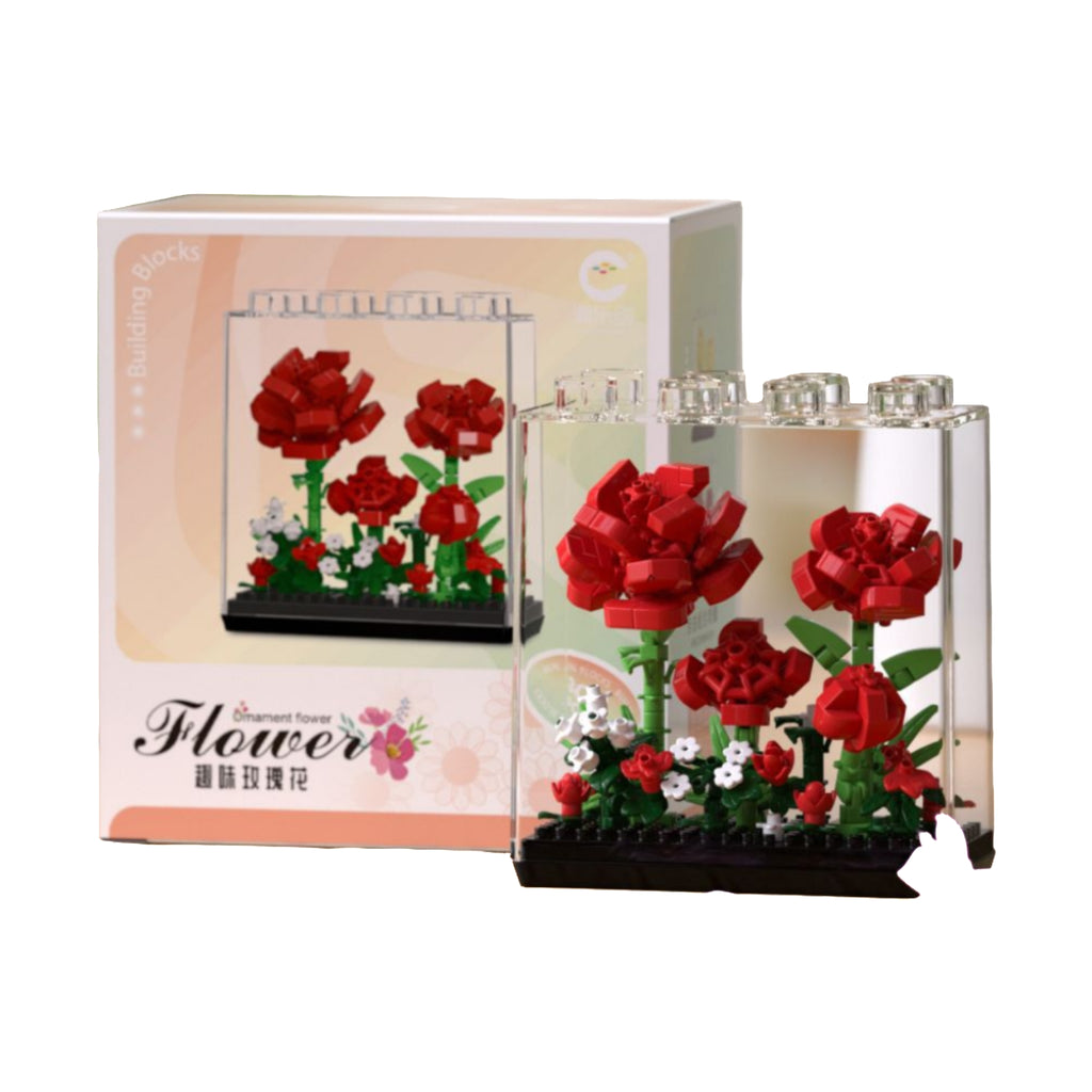 Eternal Bloom Diy Flower - Decorative Puzzle Toy For Girls