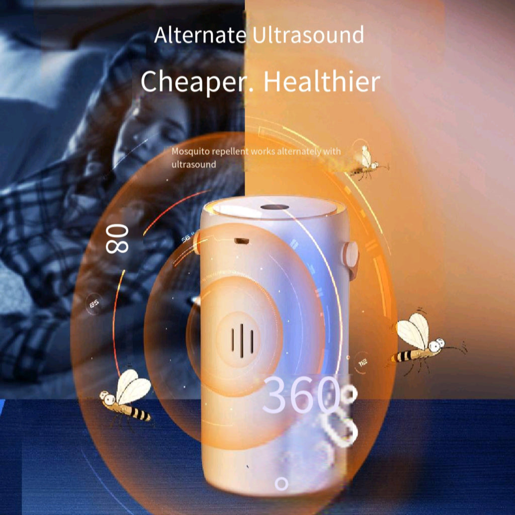 Ultrasonic Electric Heating Mosquito Repeller