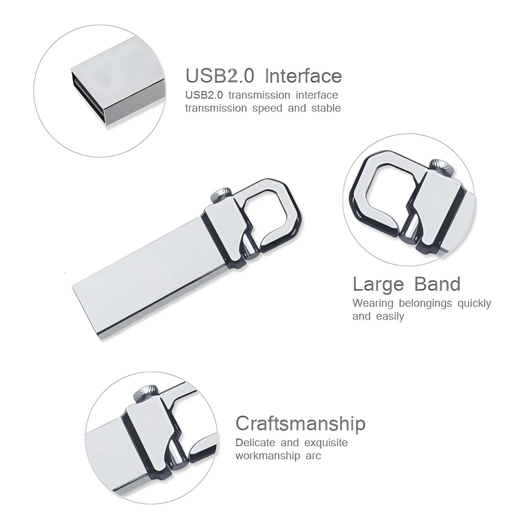 64Gb Keychain Usb Flash Drive
