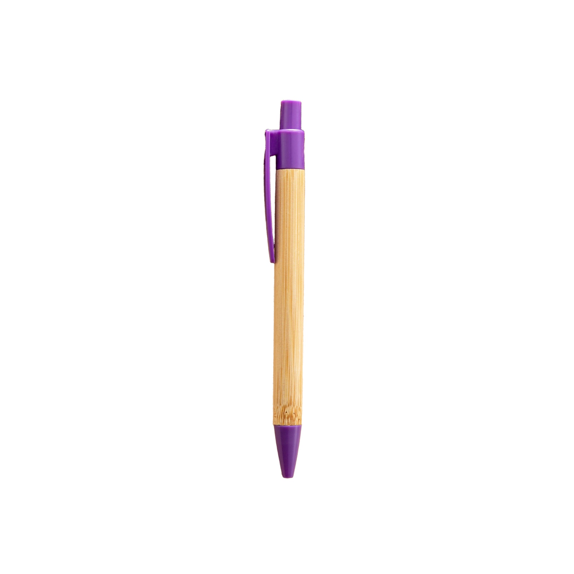 Multi-Color Bamboo Click Pen