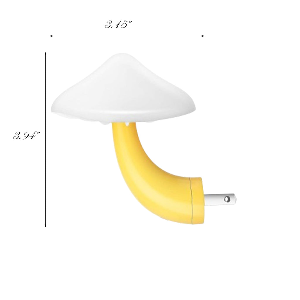 Plug-In Led Mushroom Night Light With Sensor
