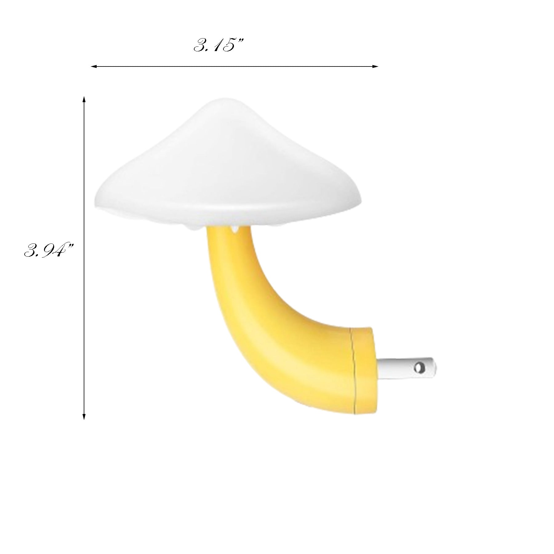 Plug-In Led Mushroom Night Light With Sensor