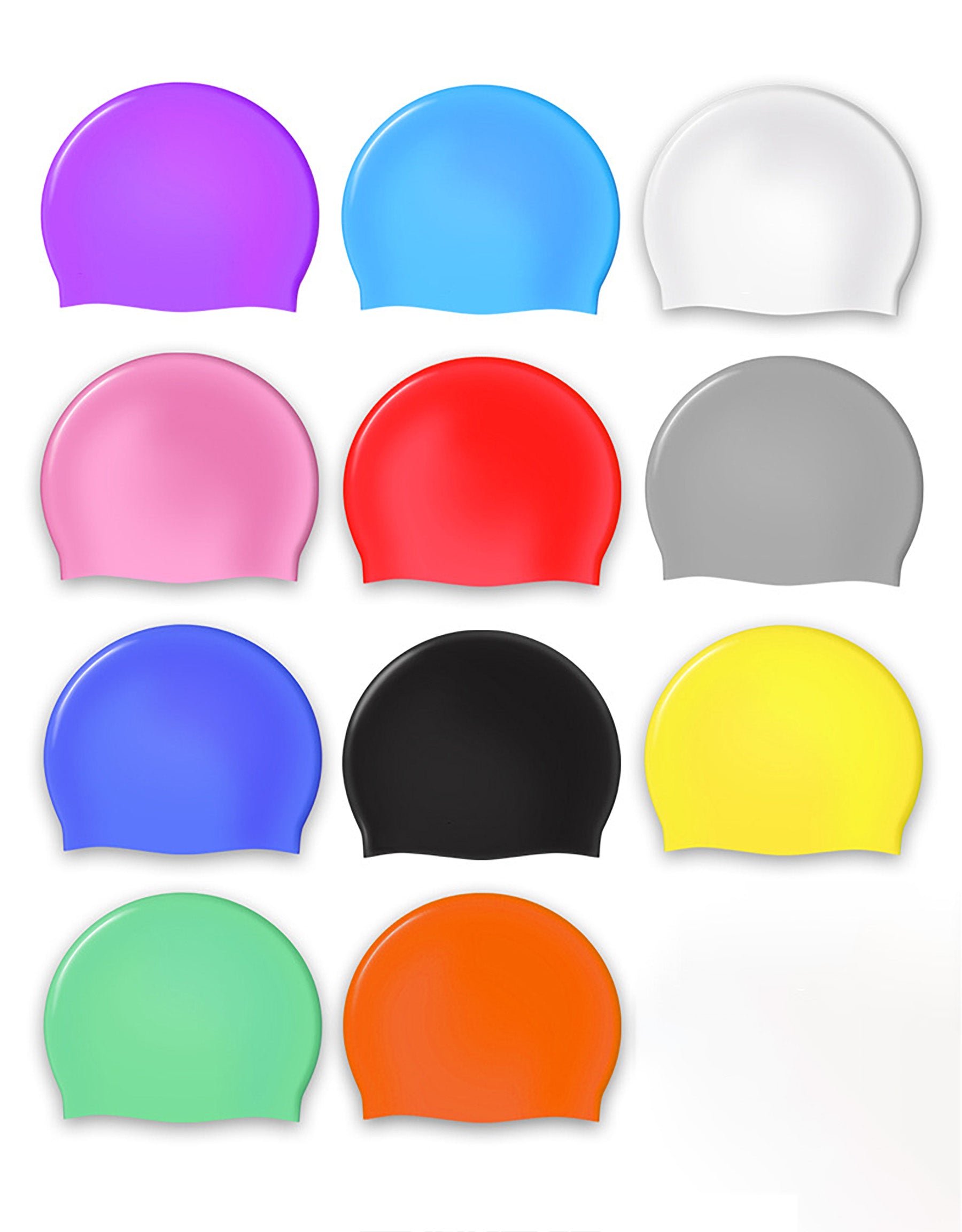 60G Silicone Swim Cap