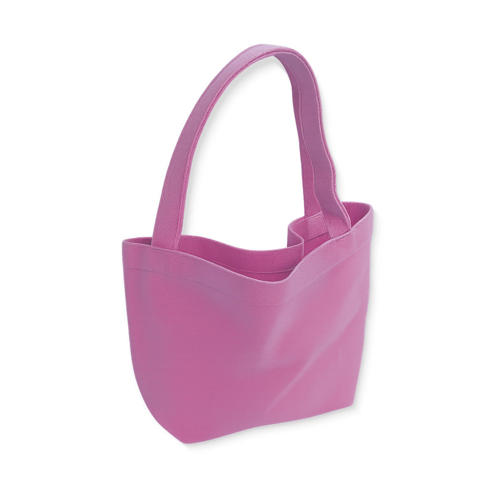 Vibrant Canvas Tote Bag-Handheld Shopping Carryall