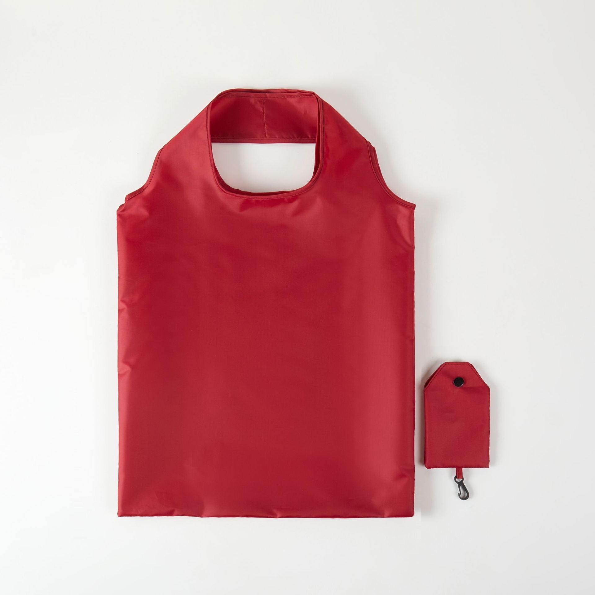Solid-color Folding Shopping Bag