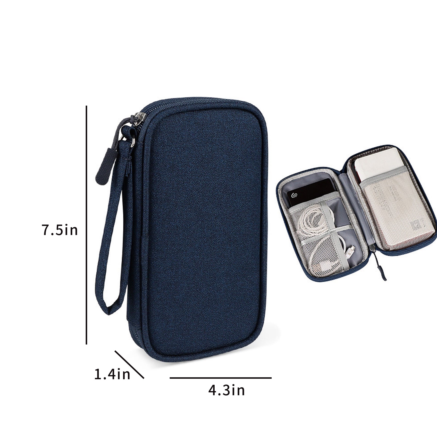 Multifunctional Mobile Phone Digital Accessories Storage Bag