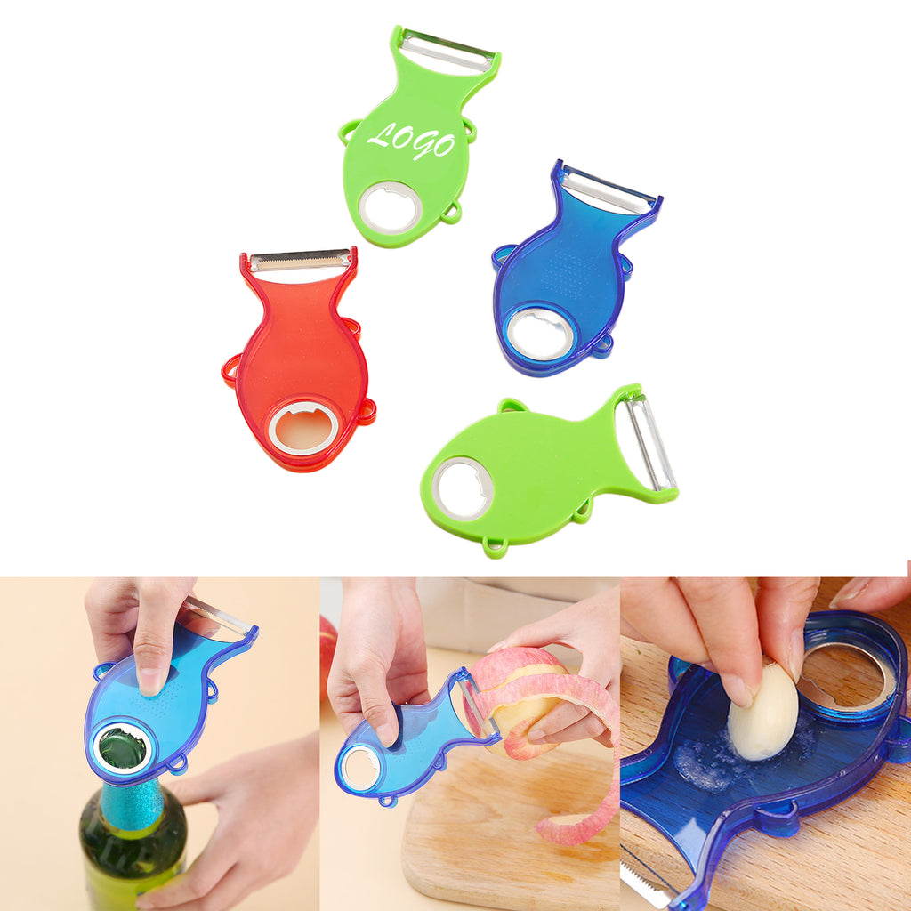 3 In 1 Multifunction Peeler-Opener And Garlic Skin Remover