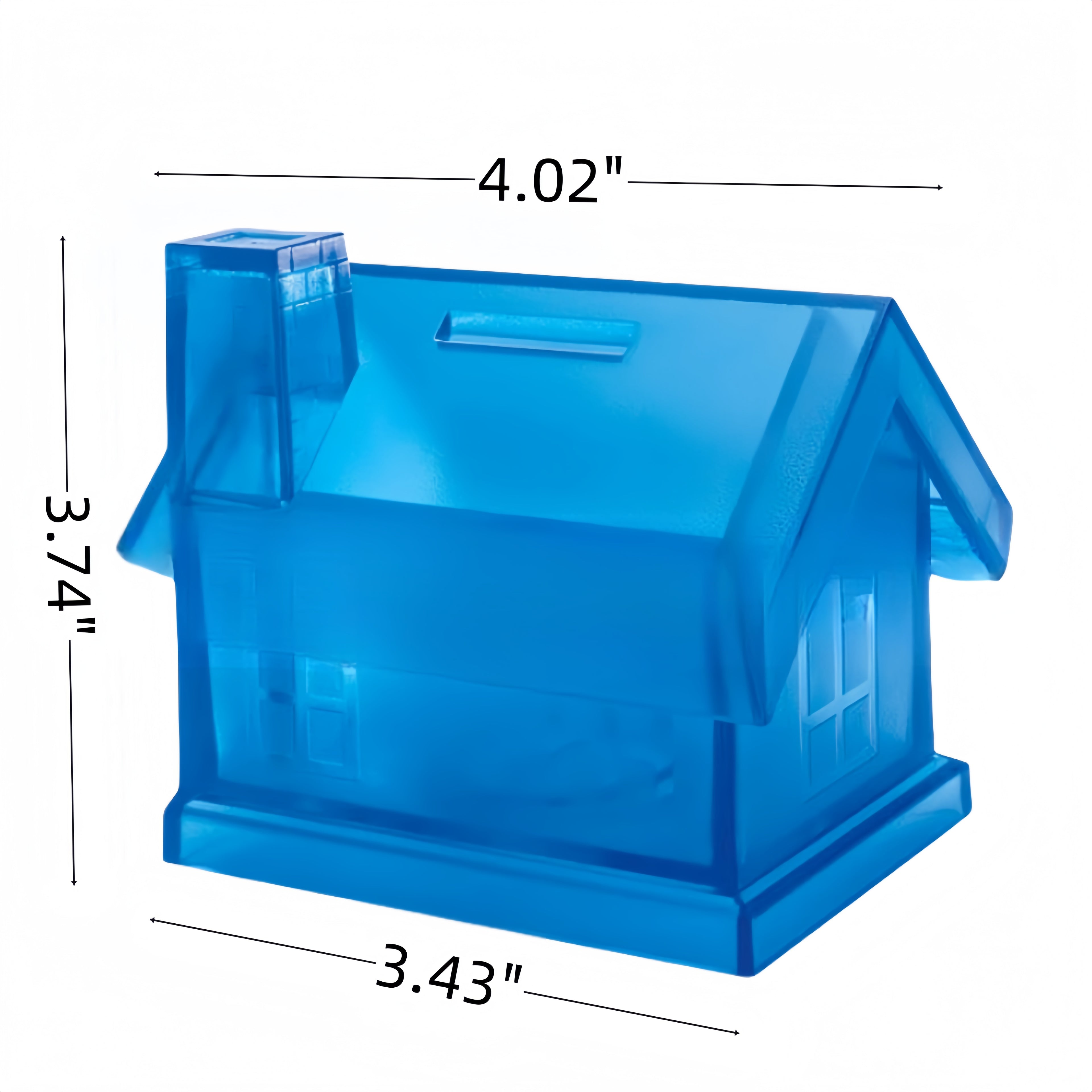 House-Shaped Piggy Bank
