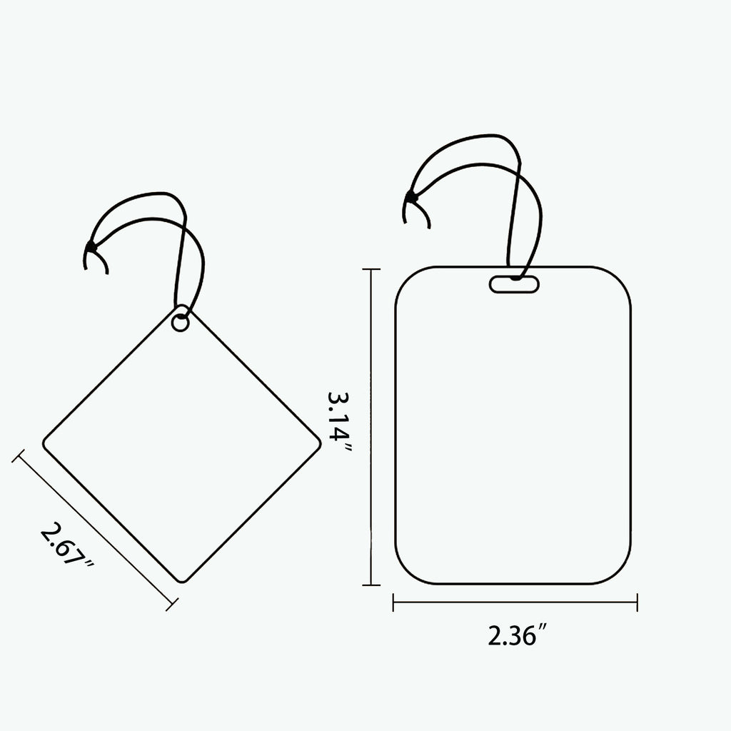 Custom Size Shape Paper Air Freshener