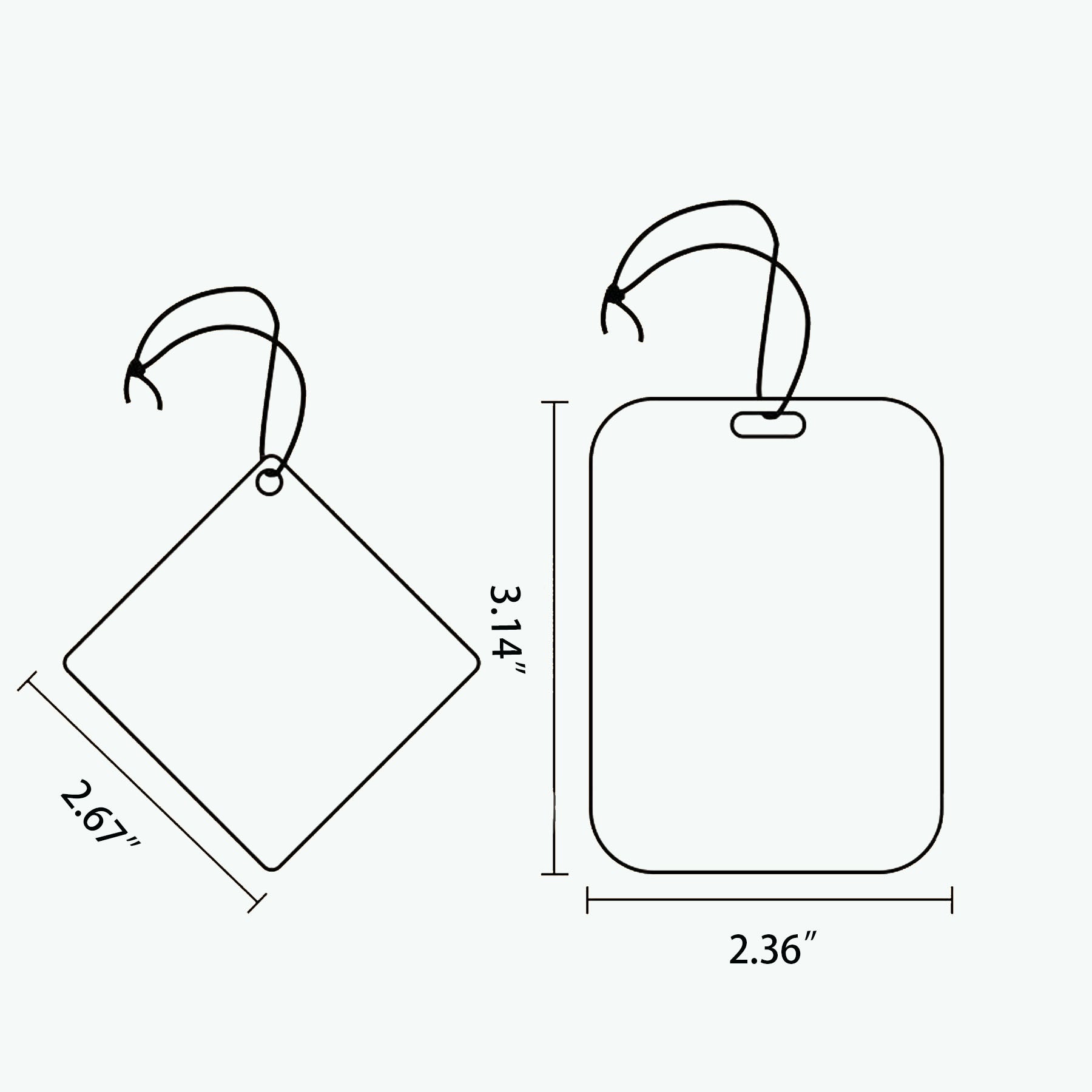 Custom Size Shape Paper Air Freshener