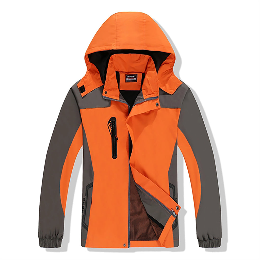 Unisex Hooded Waterproof Jacket