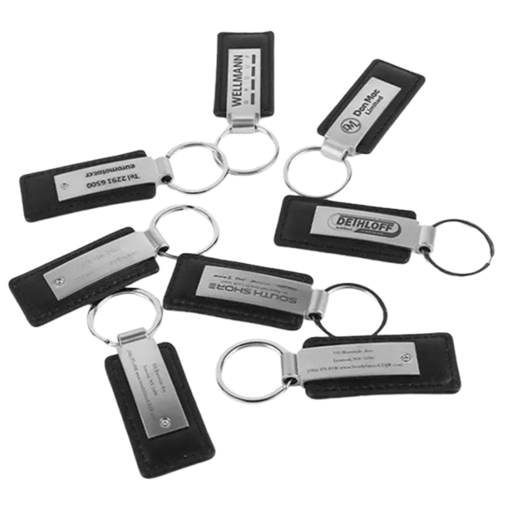 Leather Car Keychain