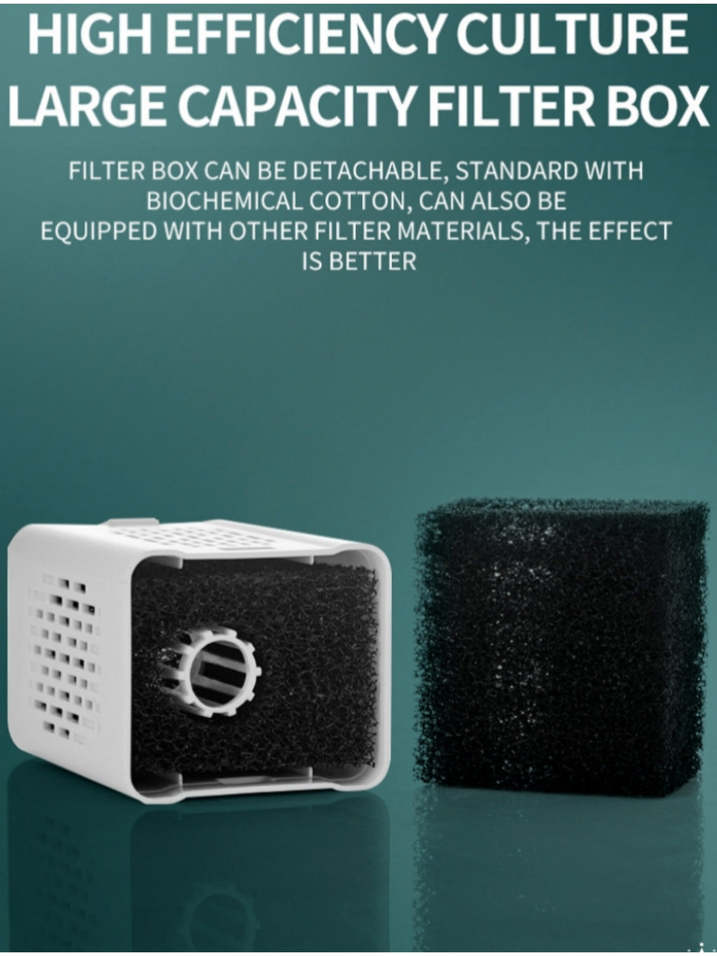 Ultra Quiet Submersible Aquarium Filter Internal Circulation