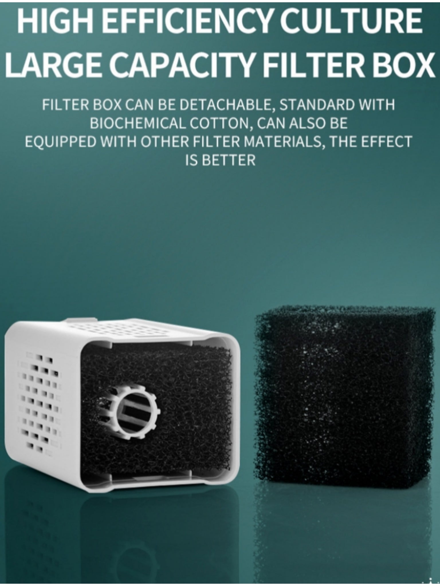 Ultra Quiet Submersible Aquarium Filter Internal Circulation