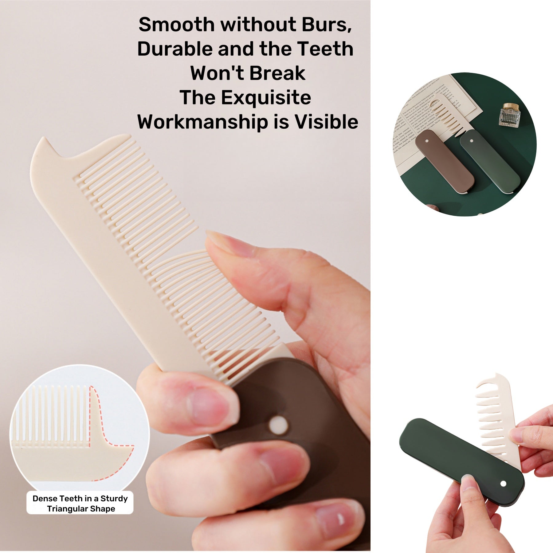Foldable Portable Comb