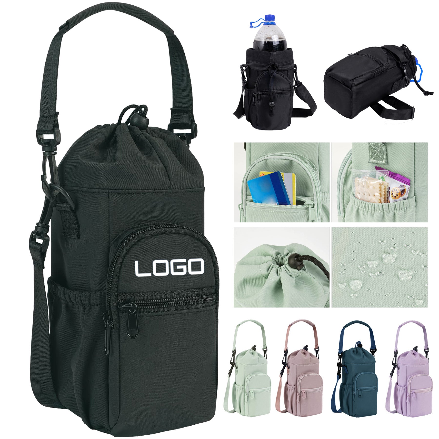 Cup Sleeve Aluminum Foil Insulated Bag