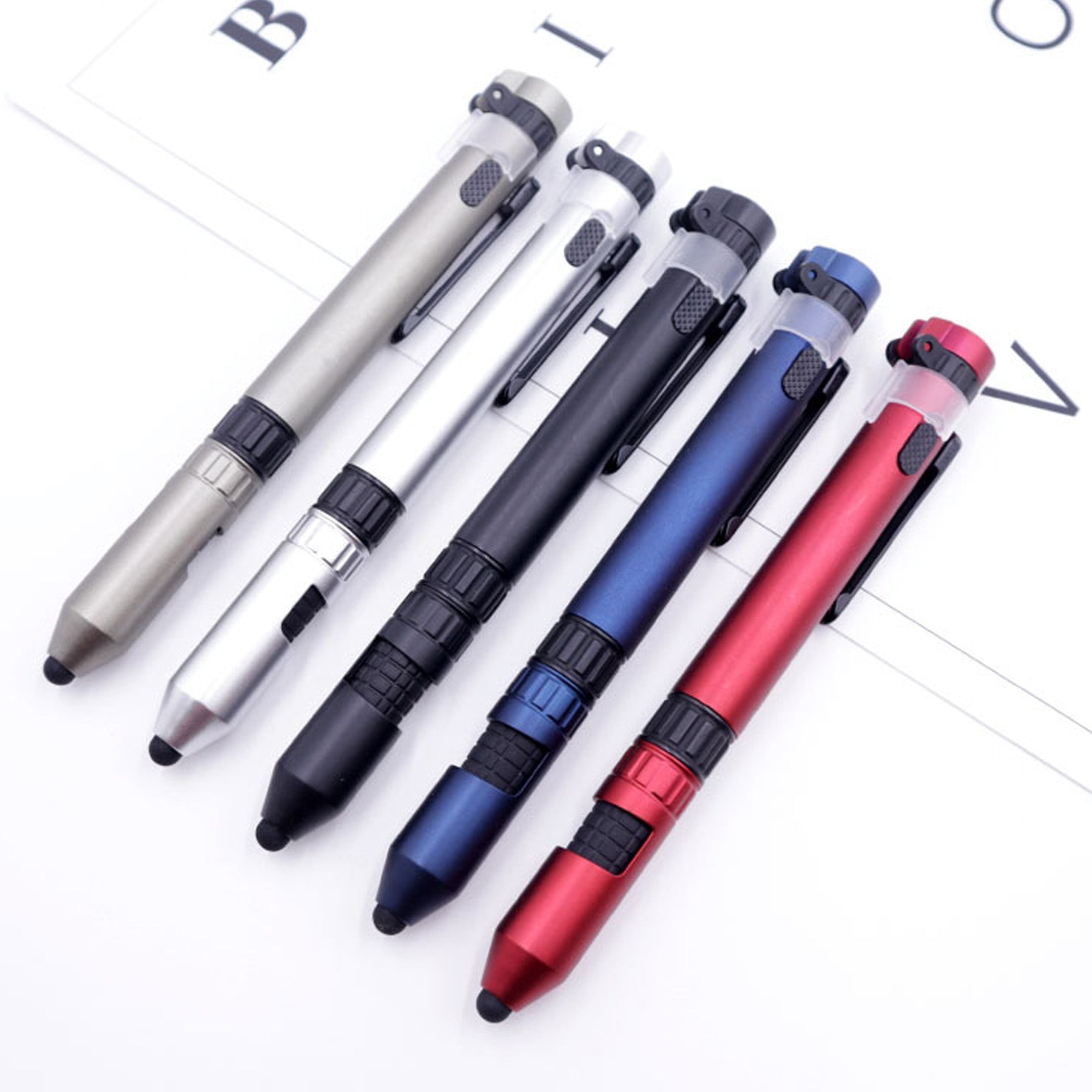 6 in 1 Multi Functional Tool Pen