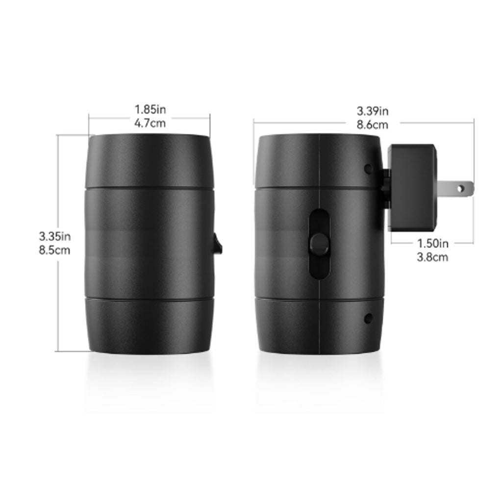 Acrylic Dimmable Rotatable Plug - in Sensor Night Light