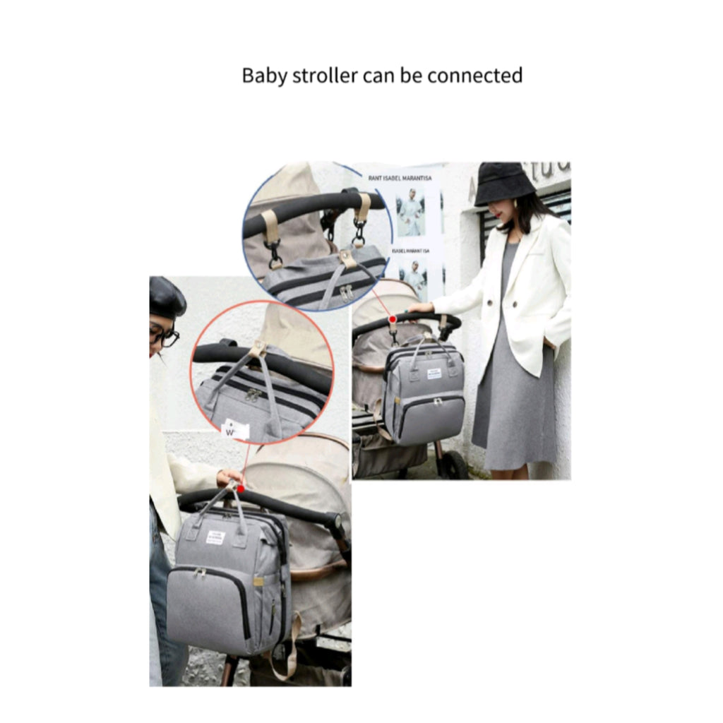 Integrated Mummy Bag With Baby Bed Function