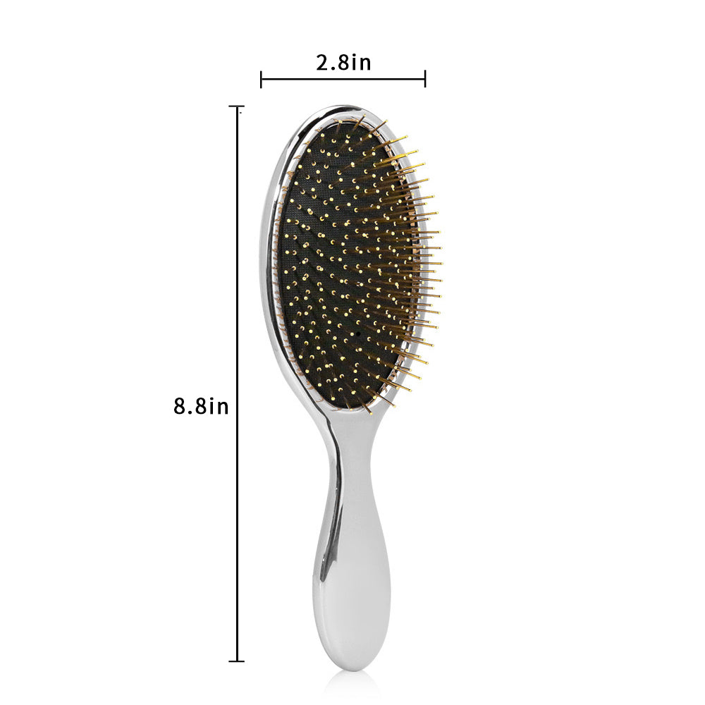 Plated Fluffy Air Cushion Comb