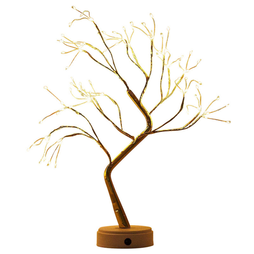 108-LED Fairy Sparkly Tree Night Lamp With 8 Flashing Modes