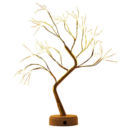 108-LED Fairy Sparkly Tree Night Lamp With 8 Flashing Modes