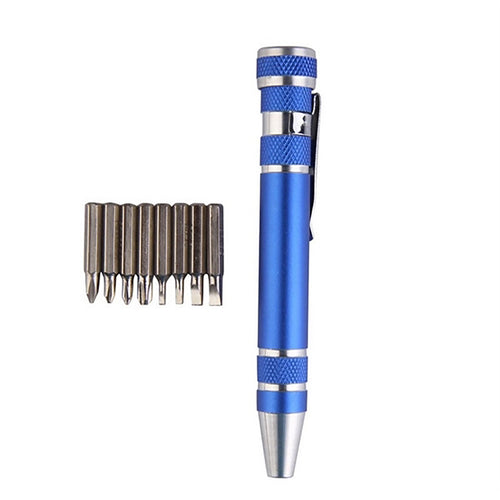 8 In 1 Pocket Screwdriver Kit