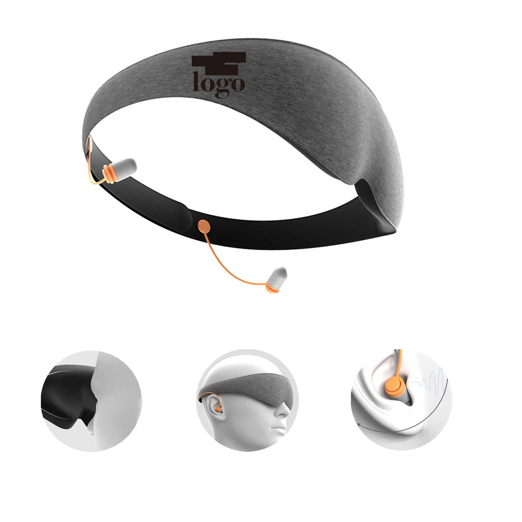 Sound Insulation Noise Reduction Light Blocking Sleep Mask