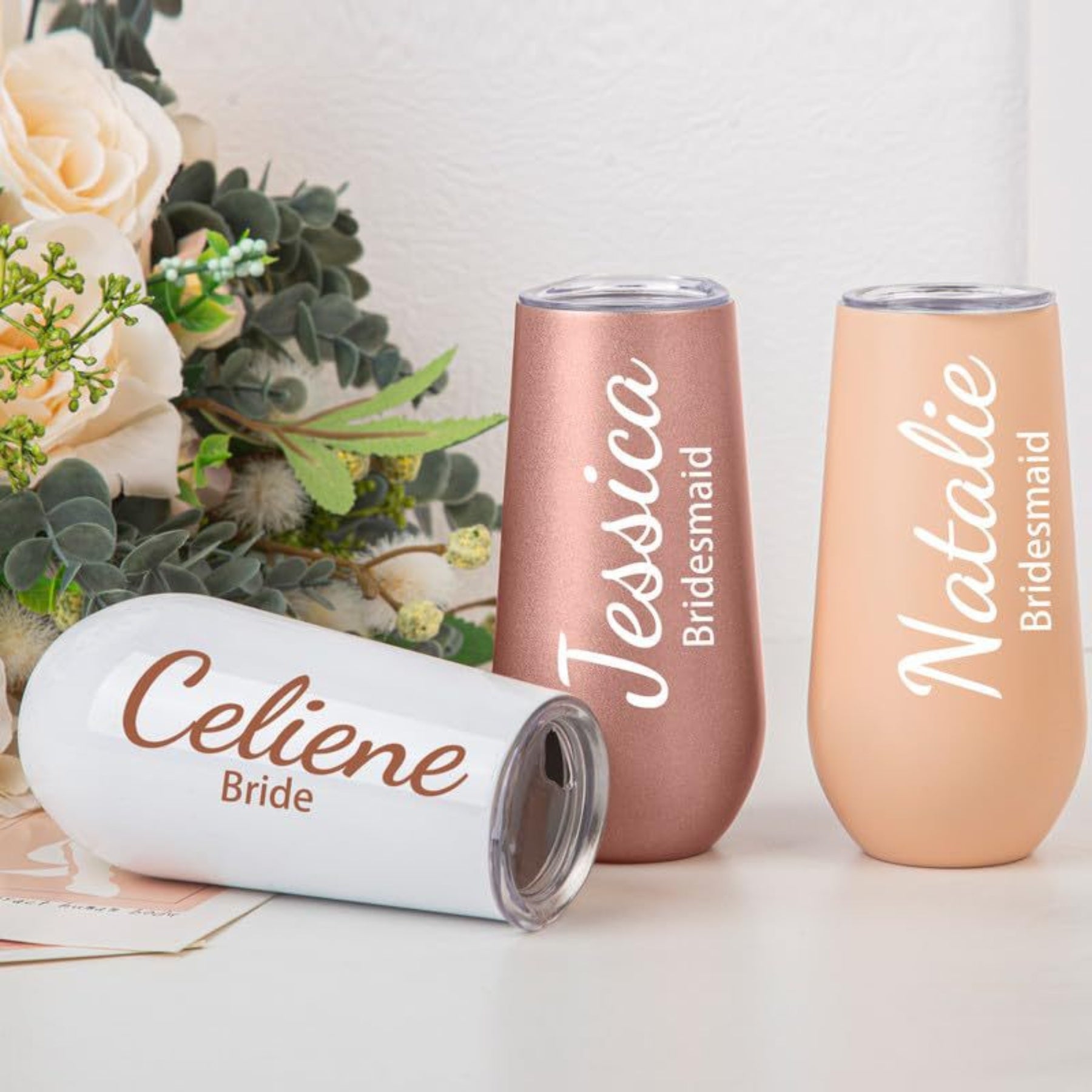 6oz Stainless Steel Eggshell Thermos Cup
