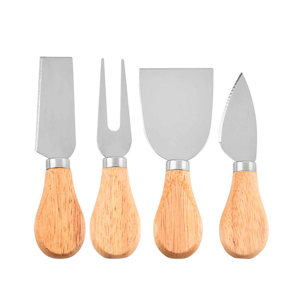 Mini Premium Stainless Steel Cheese Knife Set Of 4