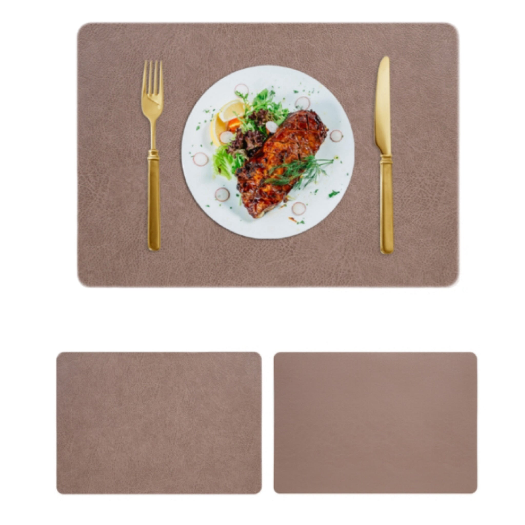 Cowhide Patterned Placemat