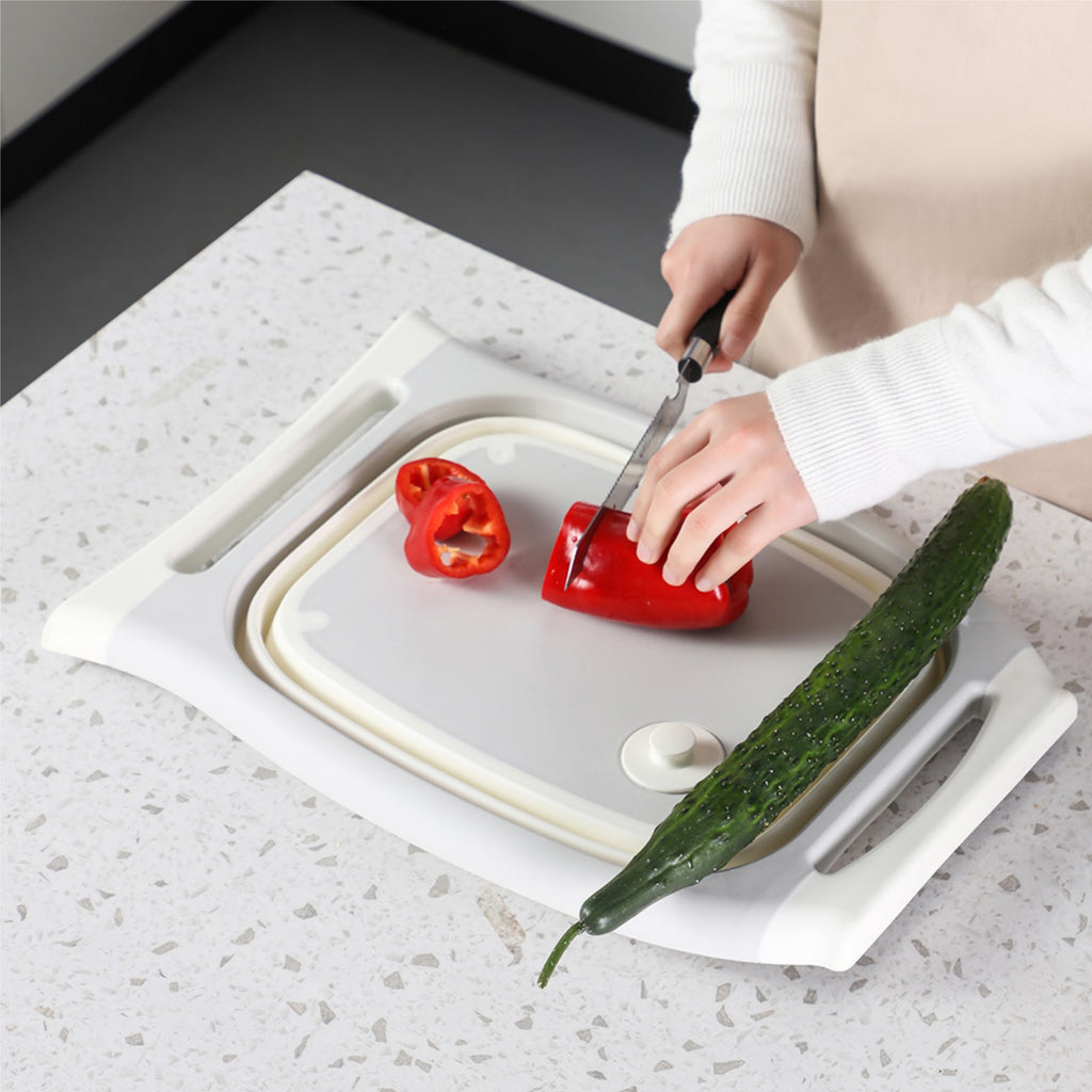 Multi-functional Foldable PP Cutting Board